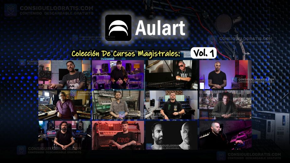 Aulart: Colección De Cursos Para Producción Musical - Vol.01 + Subtítulos